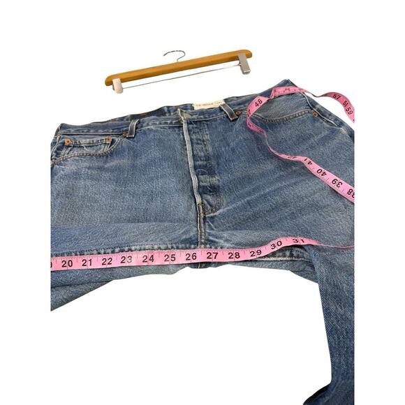 Levi’s The Vintage Twin Upcycled Jeans 501 Fit Size 40 Or Womens 12/14 - Picture 11 of 11